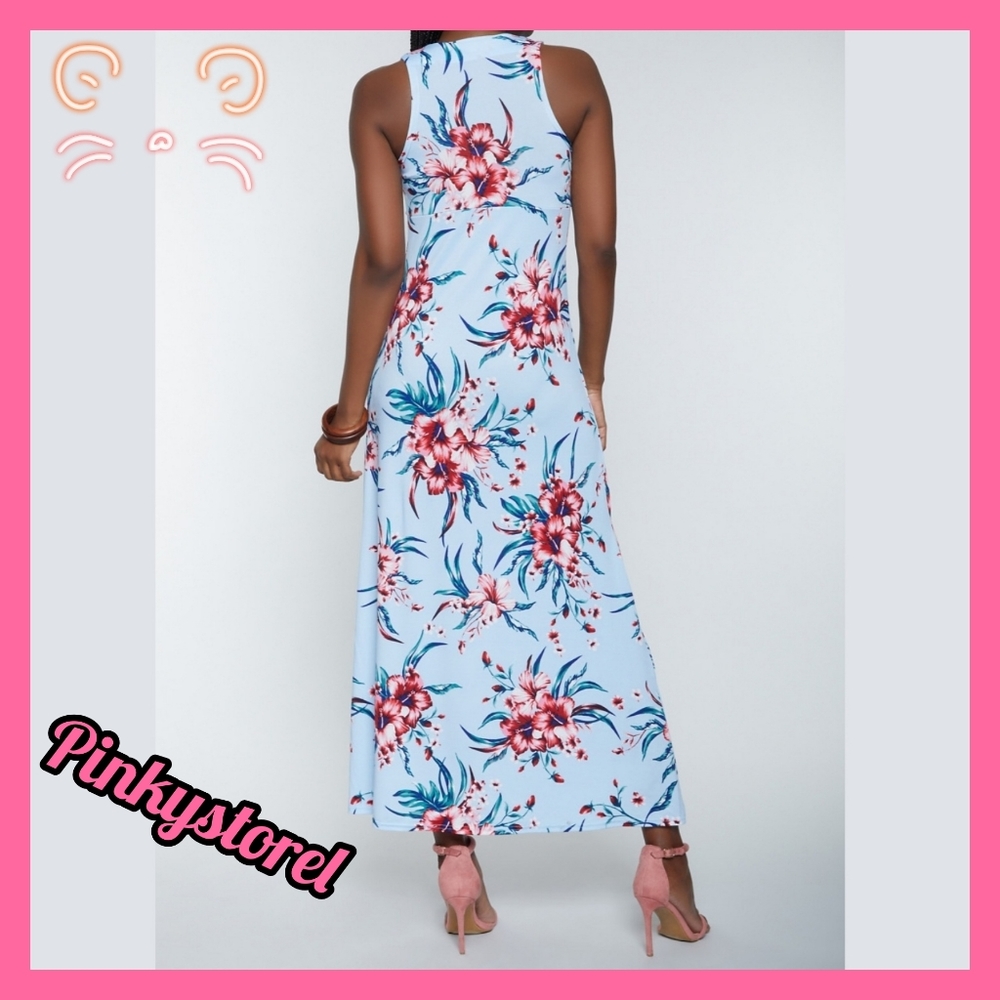 🌸Floral Empire Maxi Dress🌸 - Picture 5 of 9